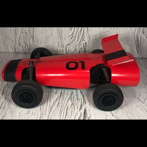 FAO Schwarz 2017 Merchsource RC Race Car Red Apex-1 01 No Remote UnTested - Picture 2 of 8